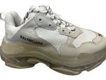 Load image into Gallery viewer, Balenciaga Triple S White Sneakers
