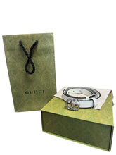 Load image into Gallery viewer, Gucci White/Silver Belt
