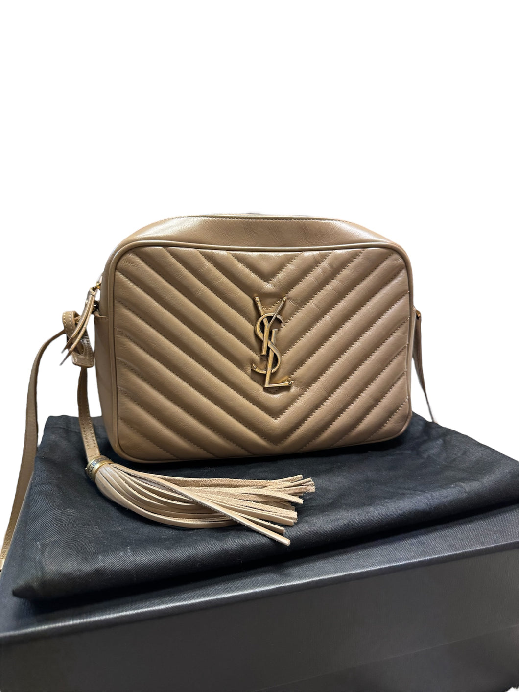 YSL Nude Lou Lou Camera Bag