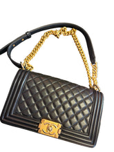 Load image into Gallery viewer, Chanel black boybag
