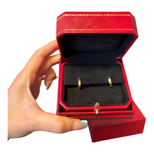 Load image into Gallery viewer, Cartier love earring 18k

