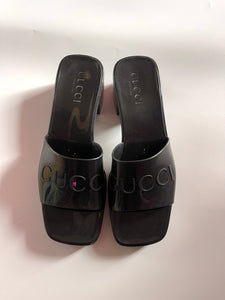 Gucci Jelly Black Shoes