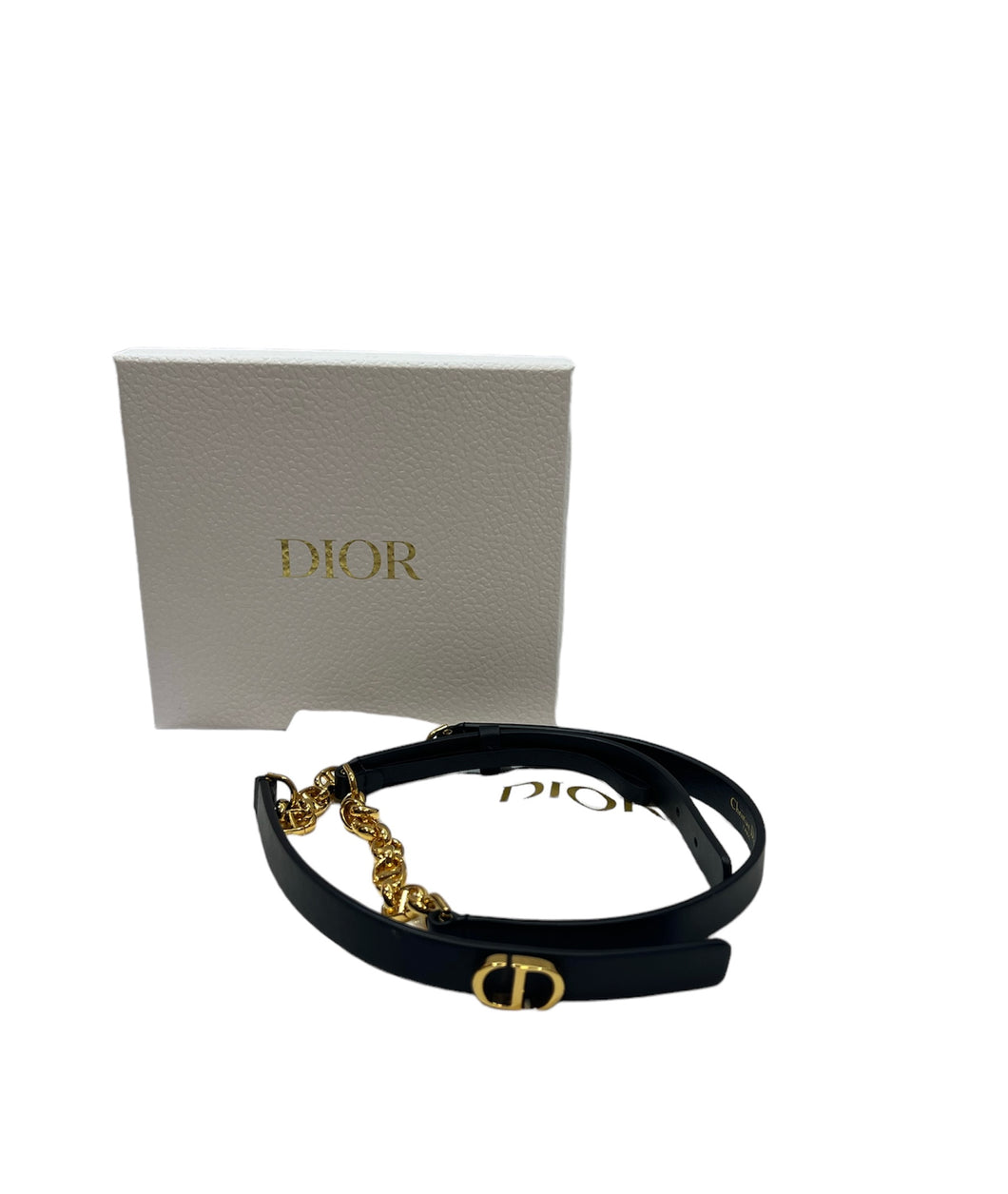 Christian Dior Woman Caro Black Belt