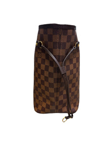 Louis Vuitton Neverfull Damier Red Interior