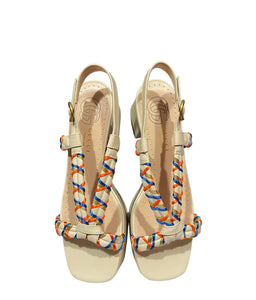 Gucci Beige Belinda Platform Sandals