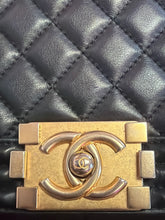 Load image into Gallery viewer, Chanel black boybag

