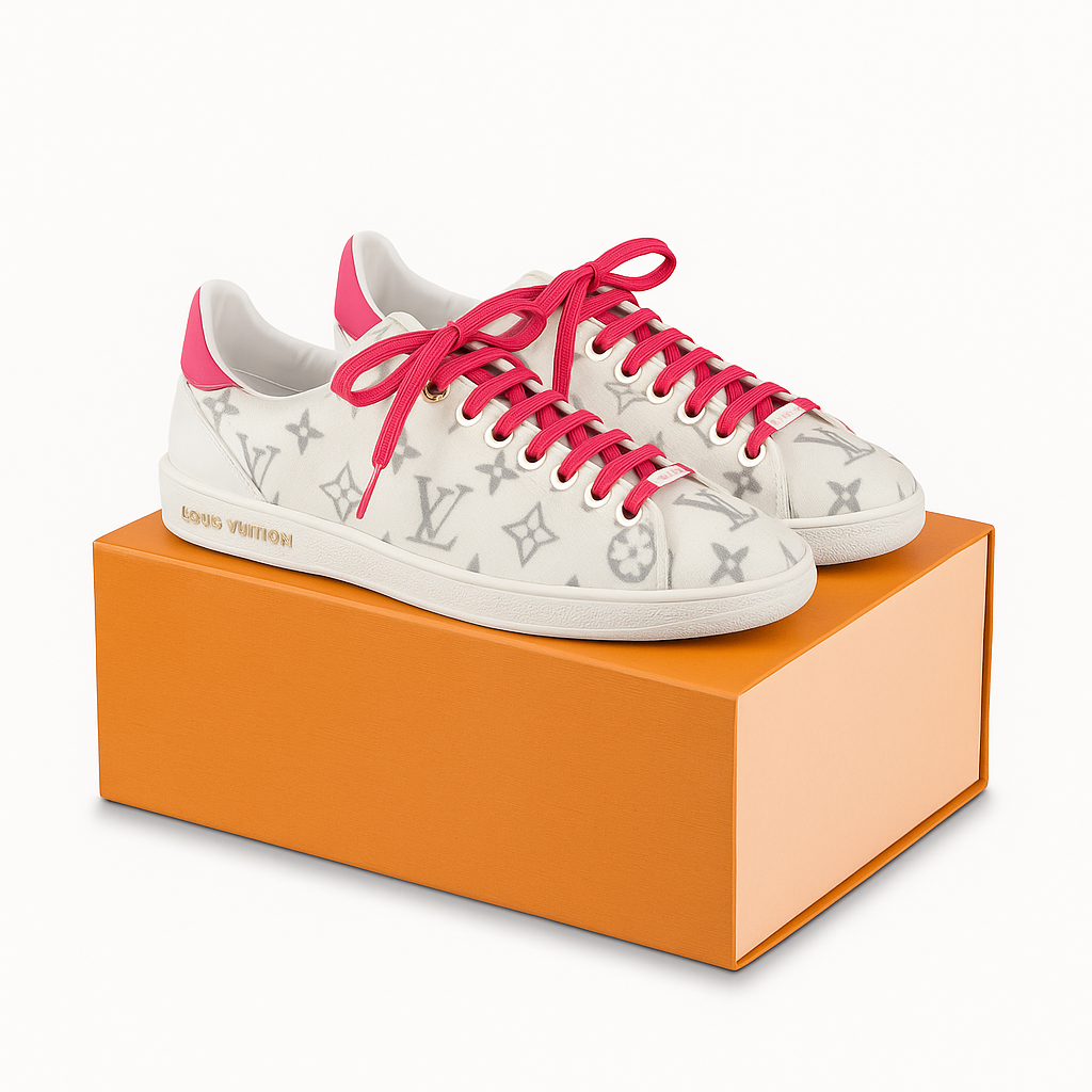 Louis Vuitton Sneakers White/ Pink