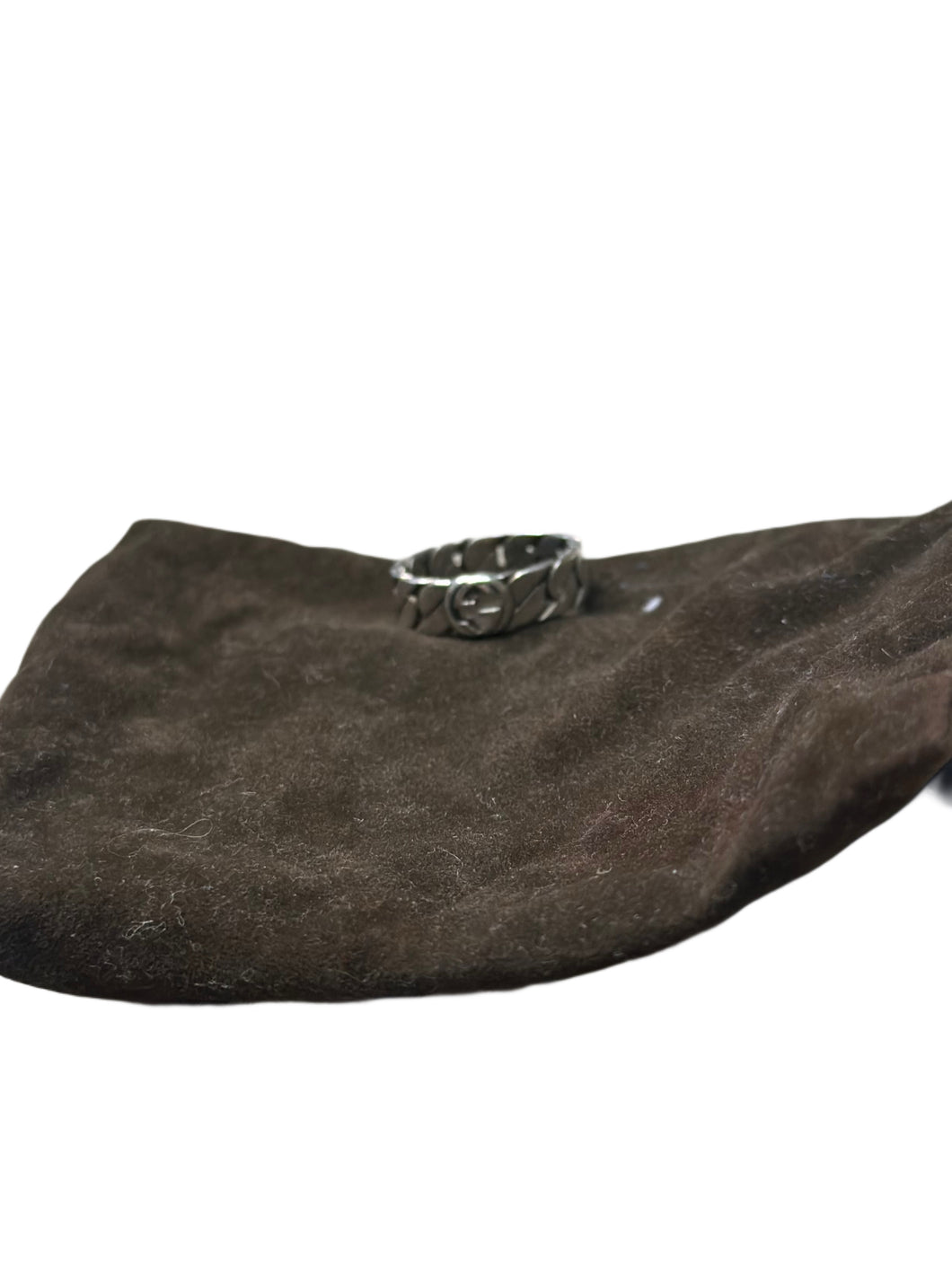 Gucci Interlocking G Ring Silver