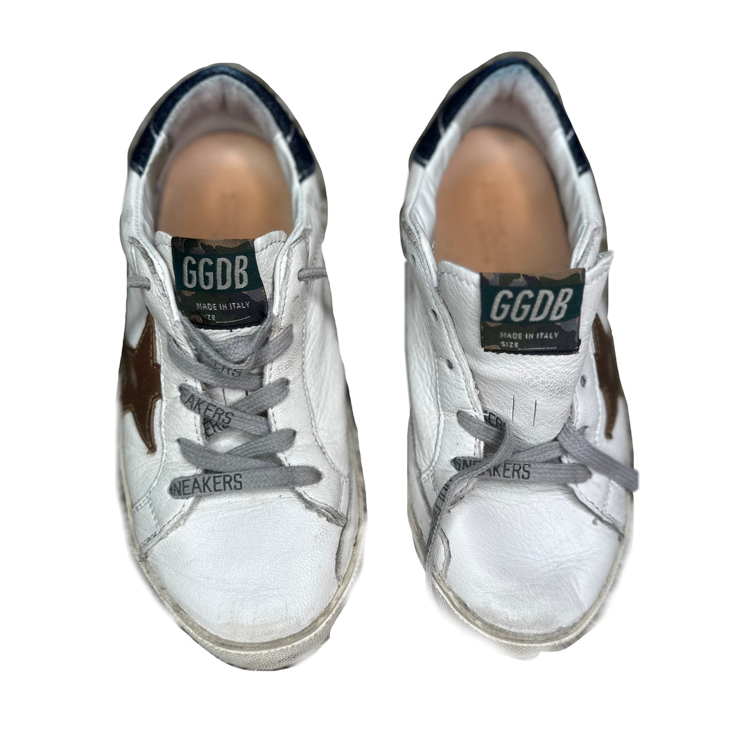 Golden Goose Kids Superstar Lace-Up Sneakers