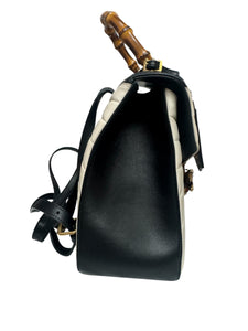 Gucci Gg Bee Bamboo Backpack