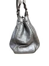 Load image into Gallery viewer, Gucci Silver Monogram Bag
