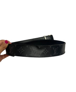 Louis Vuitton Initials Grey Belt