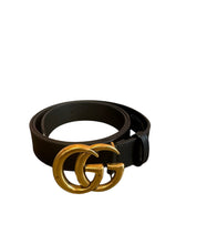 Load image into Gallery viewer, Gucci GG Black Belt ( Small )
