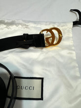 Load image into Gallery viewer, Gucci Women’s Black Belt
