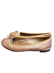 Gucci pink ballerina flats
