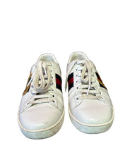 Load image into Gallery viewer, Gucci Ace Gold Loved White Sneakers
