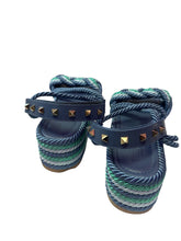 Load image into Gallery viewer, Valentino Garavani Blue Sandals
