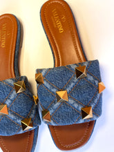 Load image into Gallery viewer, Valentino Garavani Denim Sandals
