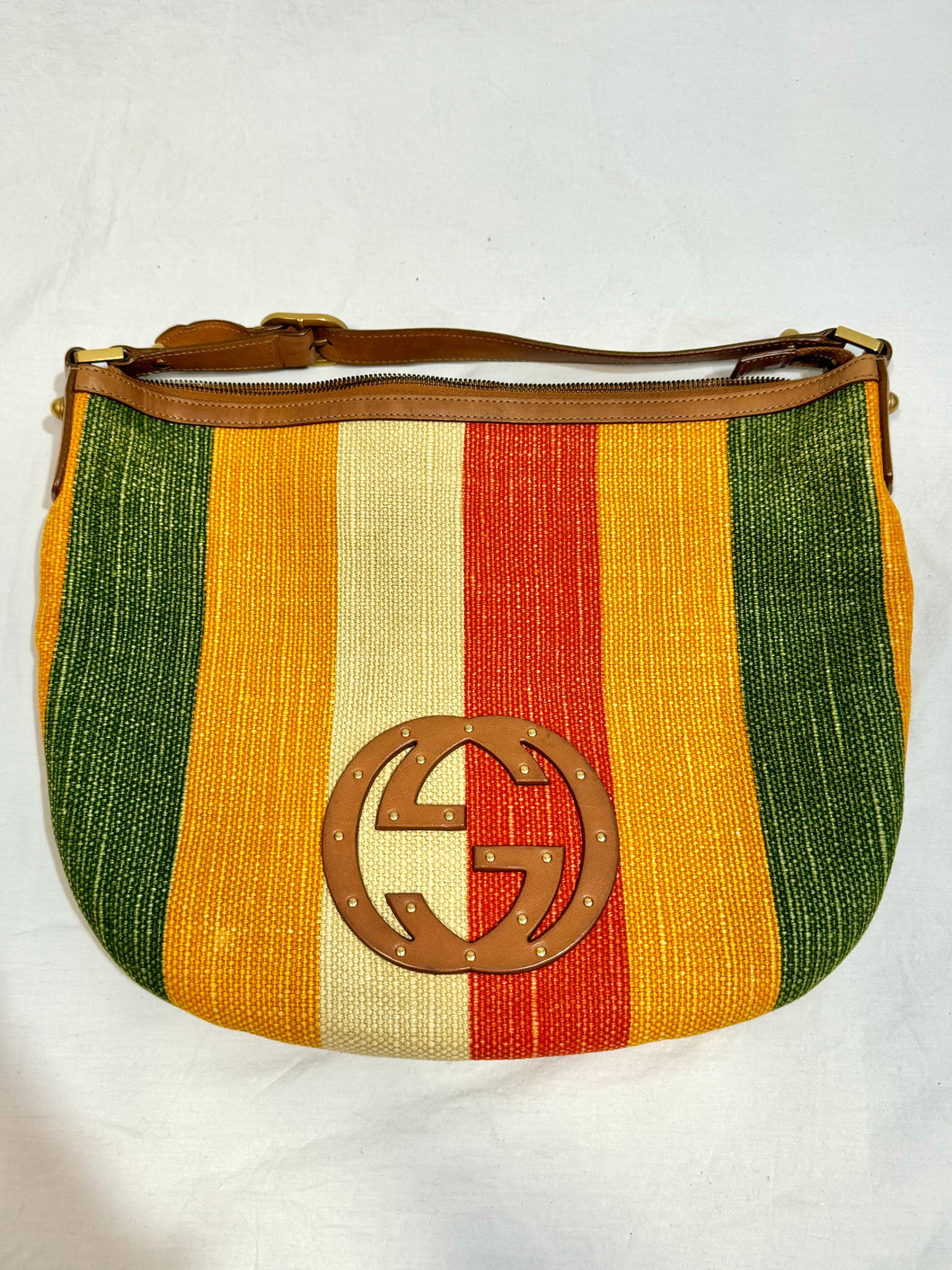 Gucci colorful hobo handbag