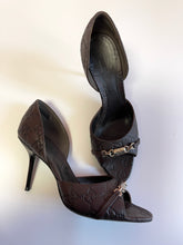 Load image into Gallery viewer, Gucci brown heels
