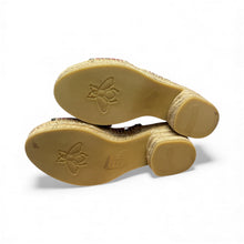 Load image into Gallery viewer, Gucci GG Multicolor Espadrille Sandals
