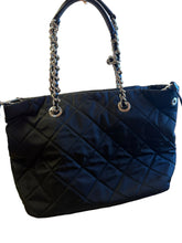 Load image into Gallery viewer, Prada Tessuto Impuntu Chain Shopping Tote
