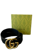 Load image into Gallery viewer, Gucci GG Marmont Black Belt
