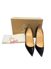 Load image into Gallery viewer, Christian Louboutin Black Kate Pump 100
