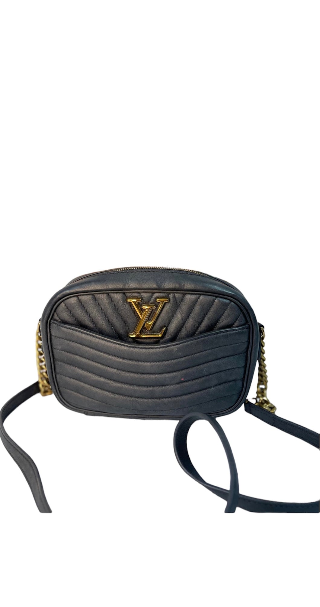 Louis Vuitton Wave Black Handbag