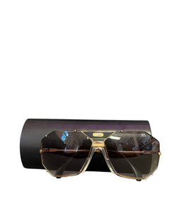 Cazal Black/ Gold Sunglasses