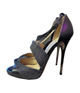 Jimmy Choo Glitter/ Metallic Heels