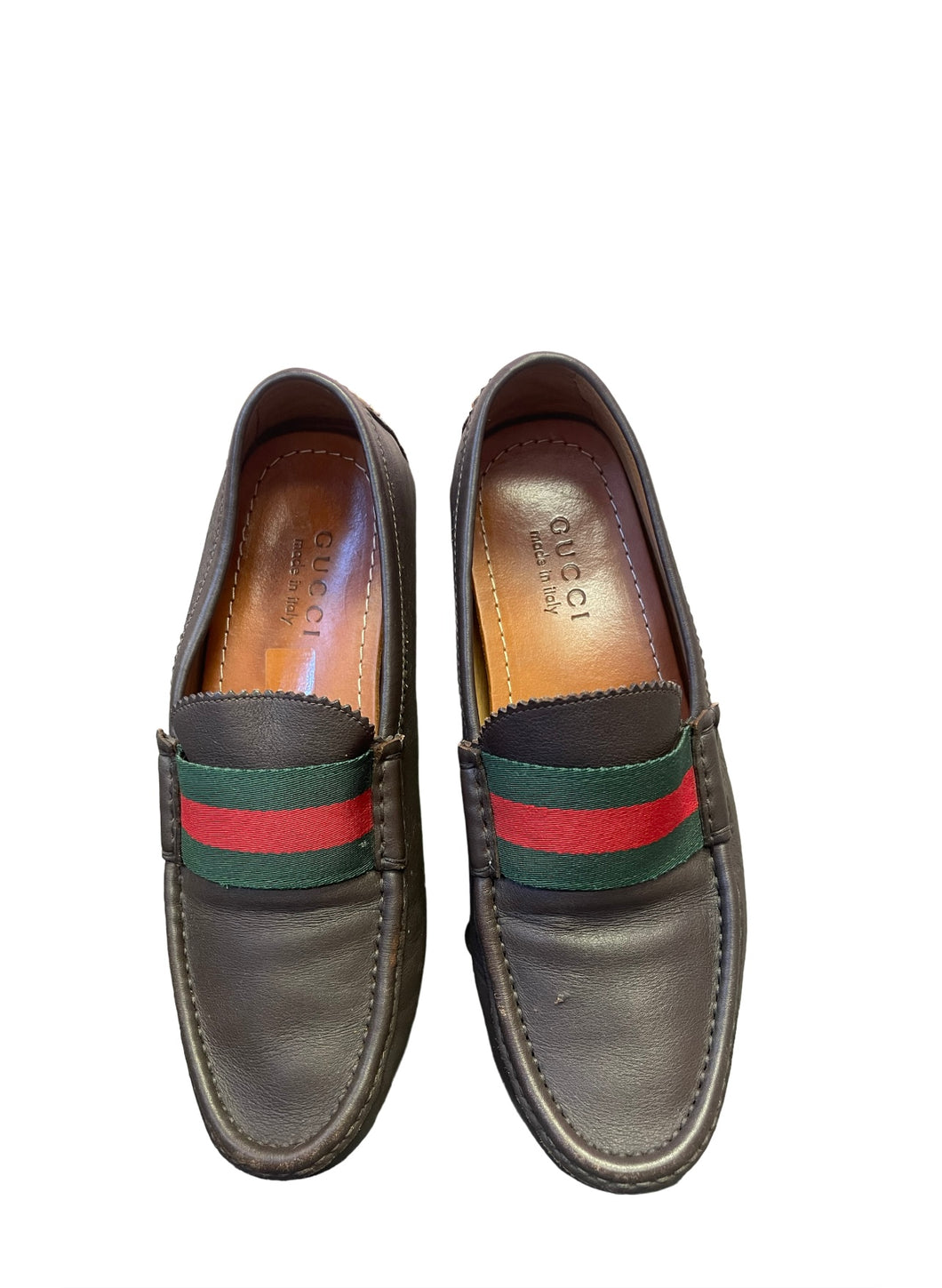 Gucci men's green red ribbon brown leather shoes thankunext.us Gucci men's green red ribbon brown leather shoes thankunext.us
