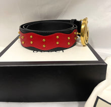 Load image into Gallery viewer, Gucci Red Belt
