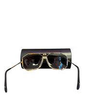 Load image into Gallery viewer, Cazal Black/ Gold Sunglasses
