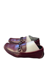 Load image into Gallery viewer, Salvatore Ferragamo Wine Men’s Loafers
