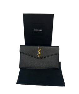 YSL Saint Laurent Uptown Black Pouch