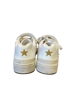 YSL SAINT LAURENT WHITE SNEAKERS