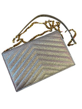 Load image into Gallery viewer, YSL Gray envelope crossbody
