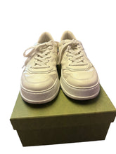 Load image into Gallery viewer, Gucci Men’s white sneakers

