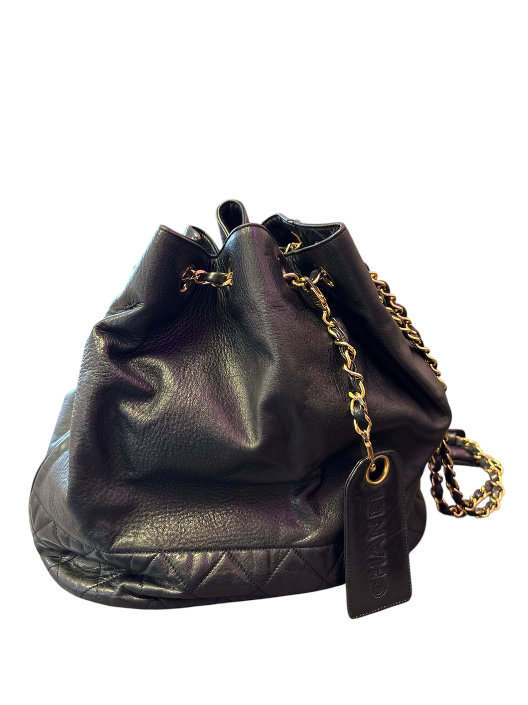 Chanel Bucket Bag Black
