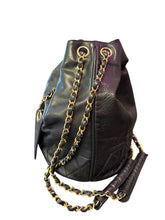Load image into Gallery viewer, Chanel Bucket Bag Black
