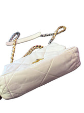 Load image into Gallery viewer, Chanel 19 Medium Flap Bag White
