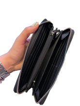 Load image into Gallery viewer, Gucci Black Rainbow Wallet
