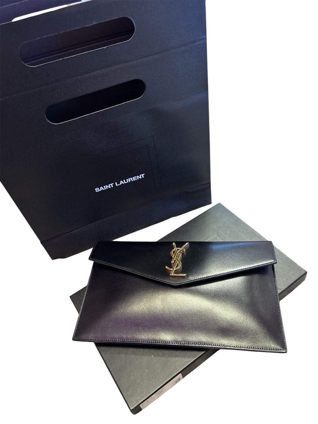 YSL Black Clutch