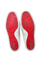 Load image into Gallery viewer, Christian Louboutin White Spiked Pearl Sneakers
