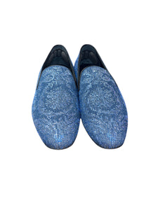 Versace Stone-Embellished Slippers