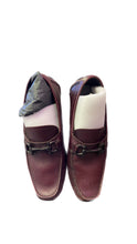 Load image into Gallery viewer, Salvatore Ferragamo Wine Men’s Loafers
