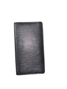 Louis Vuitton Epi Wallet Black