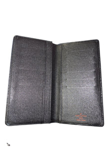Louis Vuitton Epi Wallet Black
