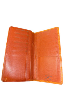 Louis Vuitton Epi Wallet Brown